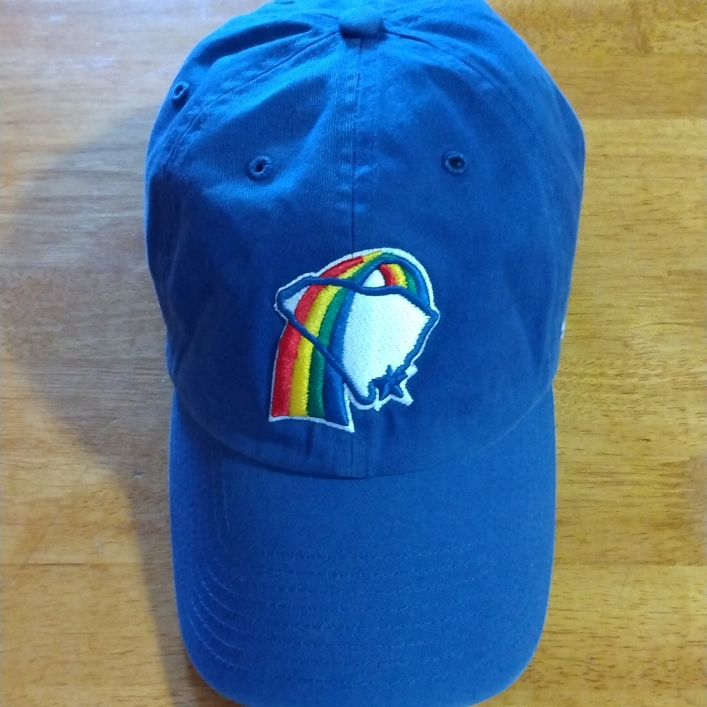 Charleston Rainbows 1985 MiLB '47 Brand Adj Hat